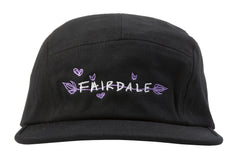 Fairdale x Nora 5-Panel Camper Hat (Black)