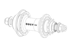 Odyssey C5 Cassette Hub Parts