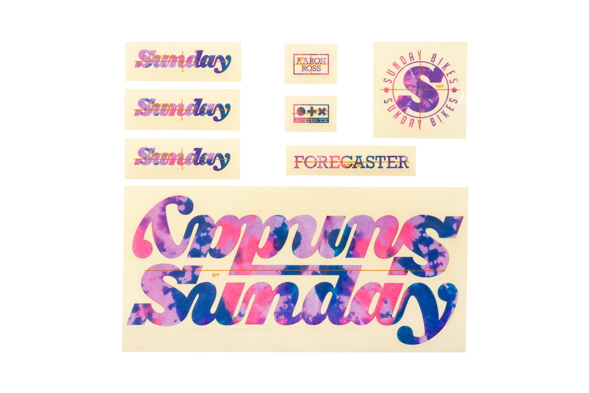 Sunday 2022 Forecaster - Aaron Ross Sticker Kit