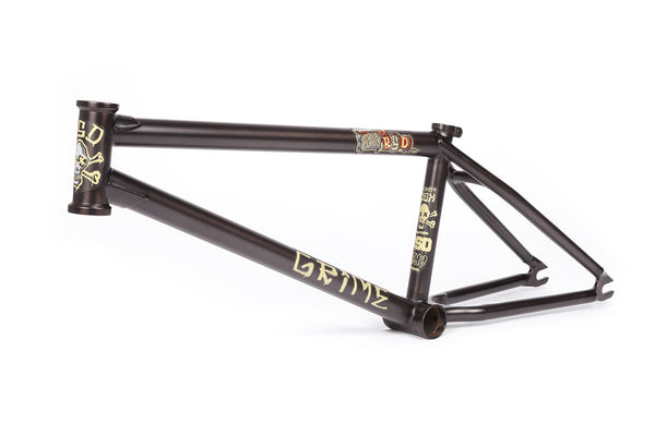 BSD Grime Frame (Flat Translucent Black) – 5050 Bike and Skate