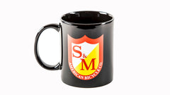 S&M GLOSS BLACK 2 OZ. COFFEE MUG