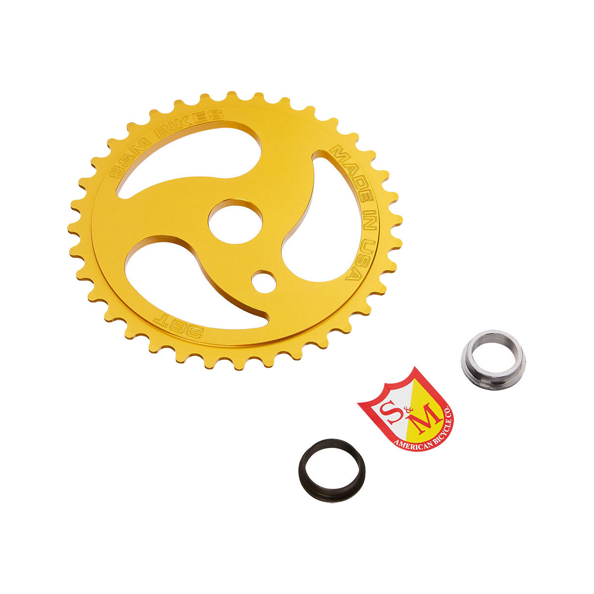 S&M CHAIN SAW SPROCKET GOLD 30T