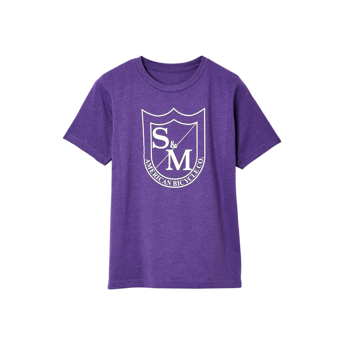 S&M KIDS BIG SHIELD   BLACK W/WHITE PRINT X SMALL