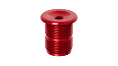 S&M M24 X .5 FORK CAP   RED