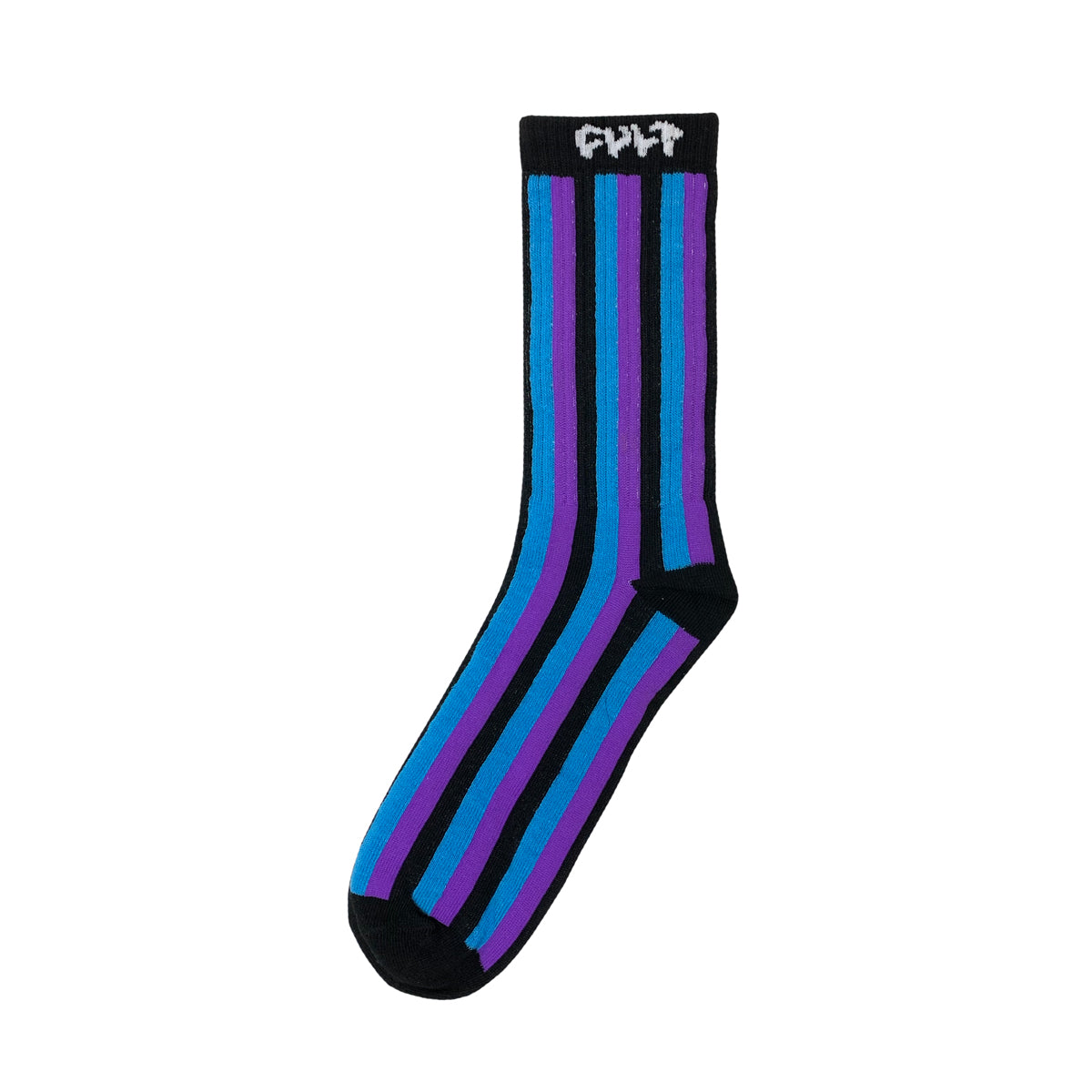 Vertical Socks / blue purps